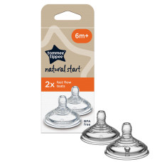 TT NS FAST FLOW TEAT 2PK 6M+ x 2