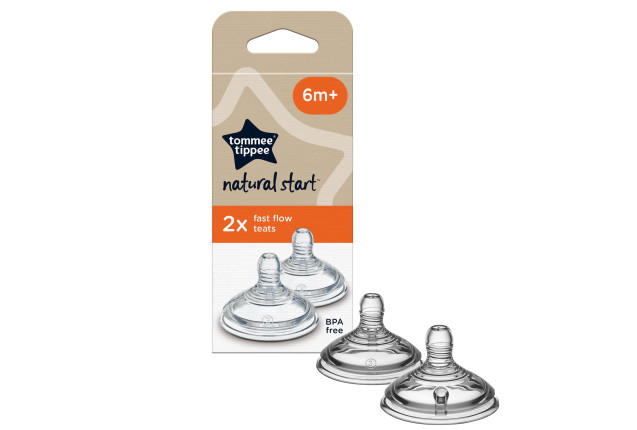 TT NS FAST FLOW TEAT 2PK 6M+ x 2