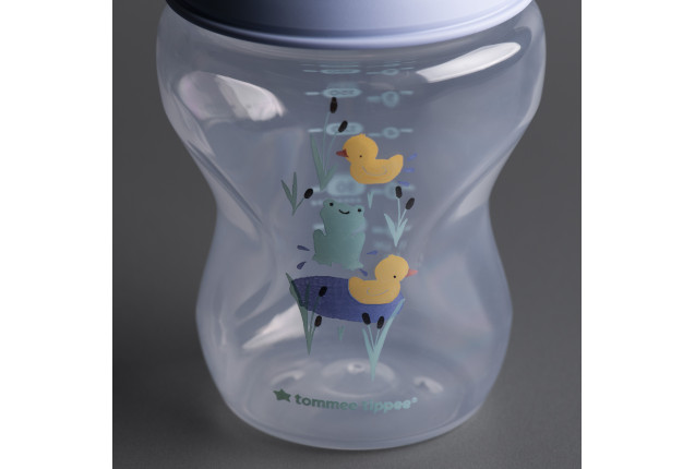 TT 260ML BABY BOTTLE DECORATED BOY 2PK 0M+ x 2