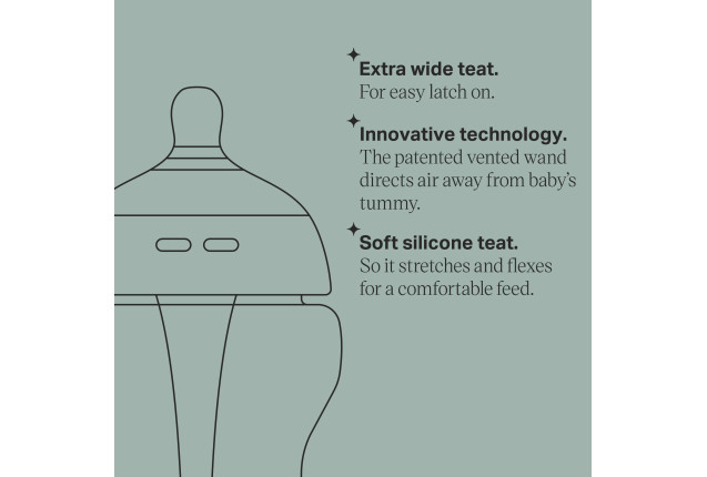 TT ADVANCED ANTI-COLIC 260ML BABY BOTTLE 2PK 0M+ x 2