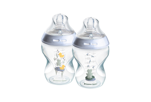 TT 260ML BABY BOTTLE DECORATED BOY 2PK 0M+ x 2