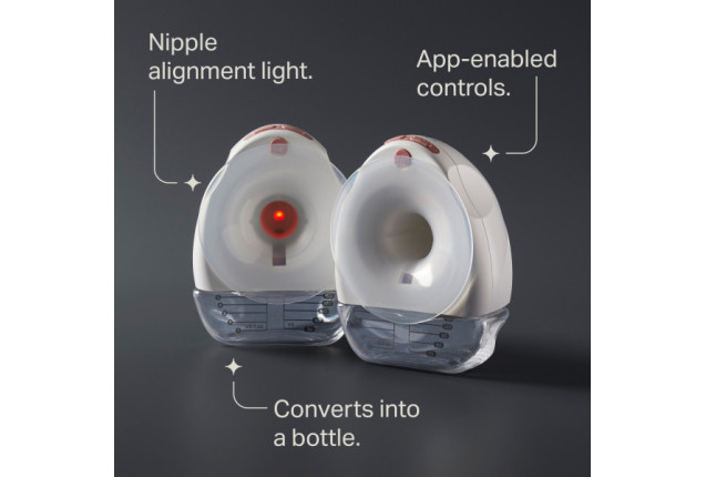 DOUBLE WEARABLE BREAST PUMP
