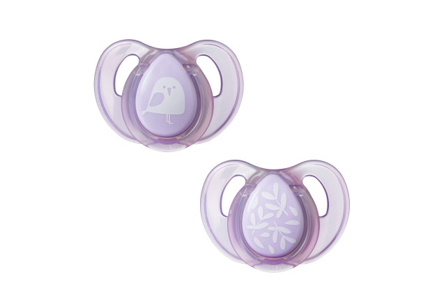Esstentials Basic Cherry Latex Soother 6-18m x 2