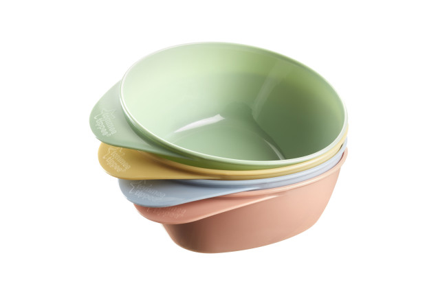 WEANING BABY EASY SCOOP WEANING BOWLS 4PK 6M+ x 4