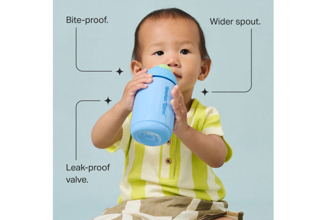 TODDLER INSULATED SIPPER BOTTLE 12M+ 390ML 1PK