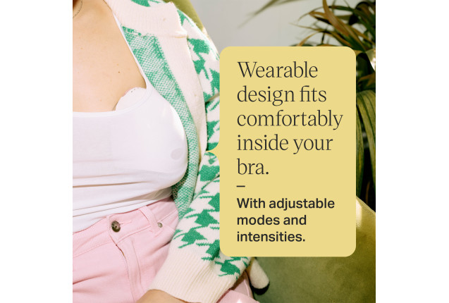 DOUBLE WEARABLE BREAST PUMP