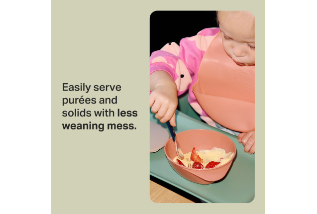 WEANING BABY EASY SCOOP WEANING BOWLS 4PK 6M+ x 4