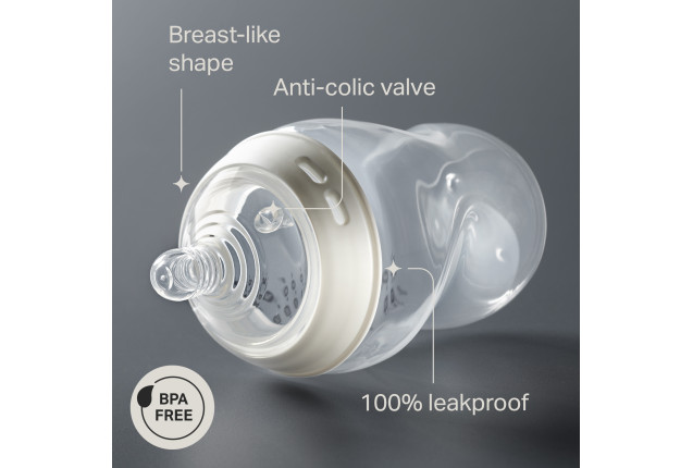 TT 260ML BABY BOTTLE 3PK 0M+ x 3