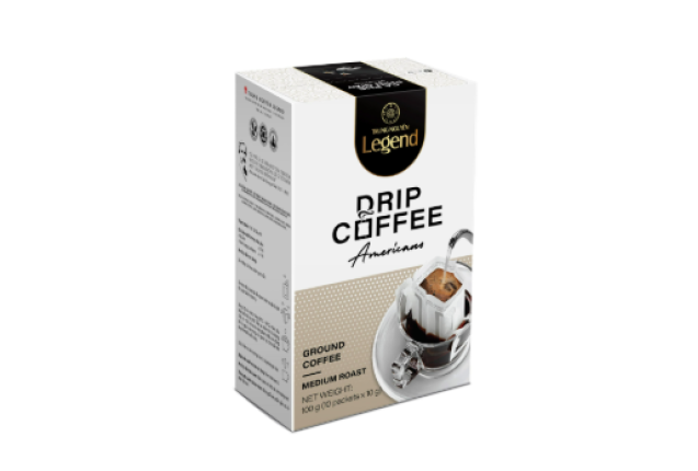 Trung Nguyen Legend Drip Coffee Americano 10 Sachet x 24