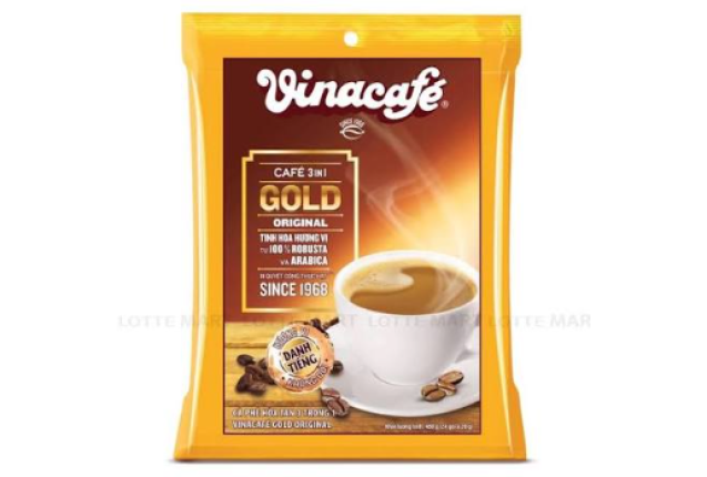 Vinacafe Gold Original 3in1 Instant Coffee 20g x 20