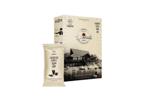 Trung Nguyen Legend 3in1 Milk Instant Coffee 9 Sticks x 24