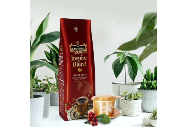King Coffee Ground Coffee Inspire Blend 500g x 40