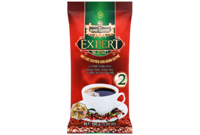 King Coffee Ground Coffee Expert Blend No.2 100g x 200