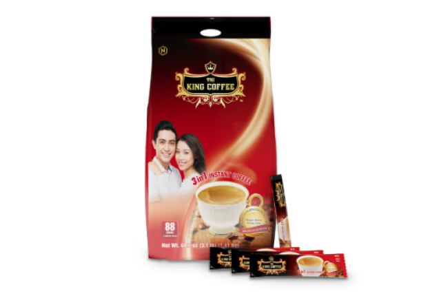 King Coffee 3 in 1 Instant Coffee 16g x 10 x 48 x 48