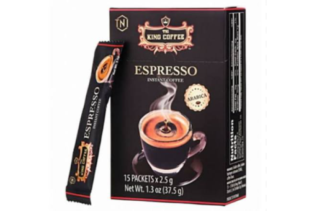 King Coffee Espresso Instant Coffee 2.5 x 15 x 24 x 24