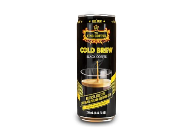 King Coffee RTD Cold Brew Black Coffee 238ml x 24