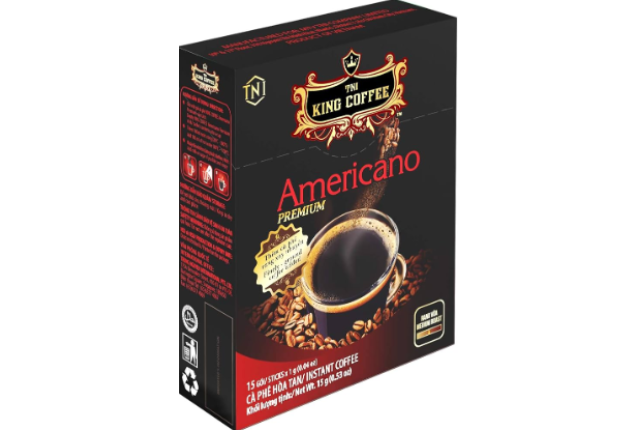 King Coffee Americano Premium 15g x 48