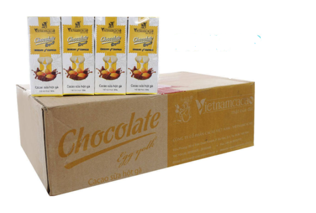 Cacao With Chocolate Egg Yolk Boxes 180ml x 48