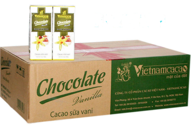 Cacao With Chocolate Vanilla Flavour Boxes 180ml x 48