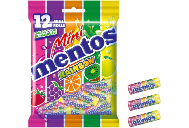 Mentos Mini Rainbow 120g x 51