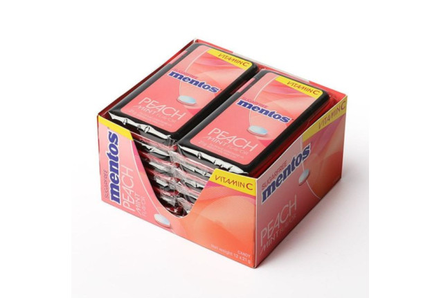 Mentos Mint and Peach Flavor 17.5g x 144