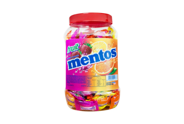 Mentos Mix Fruits 486g x 12