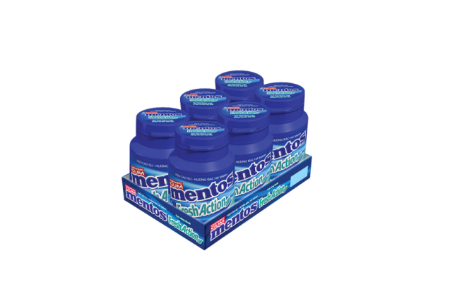 Mentos Fresh Action Gum 56g x 72