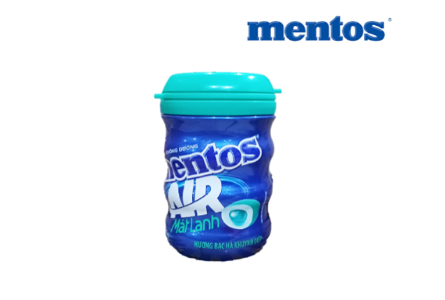 Mentos Mint & Eucalyptus Chewing Gum 61.25g x 72