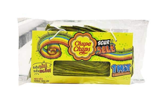 Chupa Chups Sour Belt 1M 540g x 14