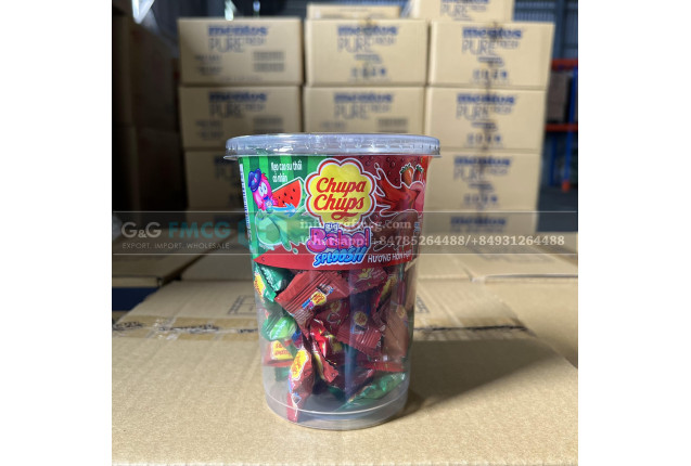Chupa Chups Big Babol Sploosh Mix Fruit Flavor 251.6g x 18