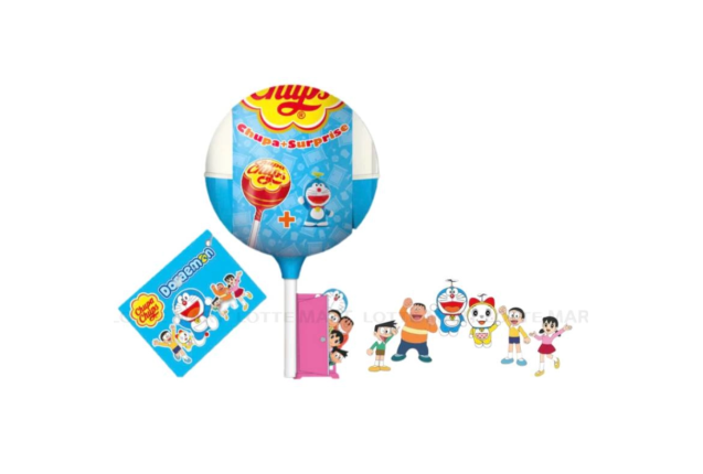 Chupa Chups Surprise Doraemon Strawberry Flavor Candy 192g x 96