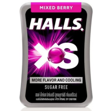 Halls XS Mixed Berry Sugar Fre