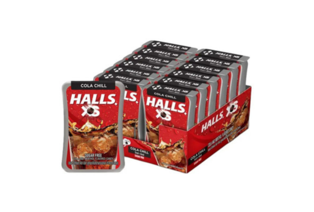 Halls XS Sugar Free Cola Chill 12g x 288