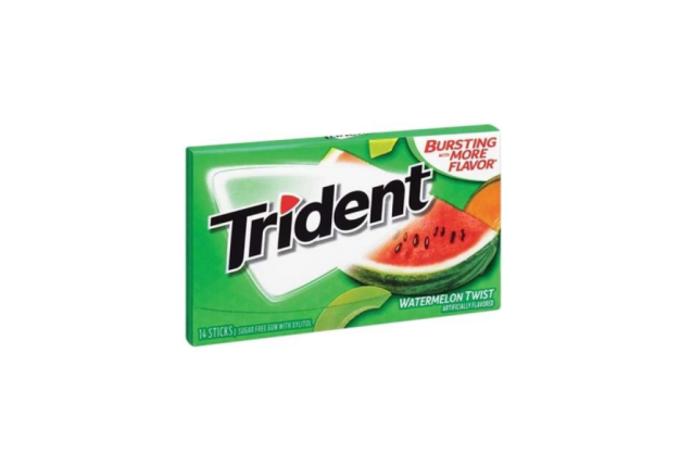 Trident Sugar Free Watermelon 12S 21.6g x 72