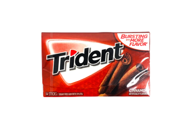 Trident Sugar Free Cinnamon 28S 50.4g x 36