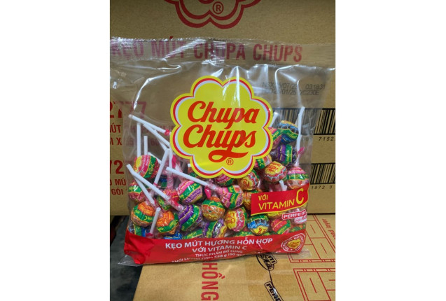 Chupa Chups Lollipops Vitamin C 60 pcs 558g x 18