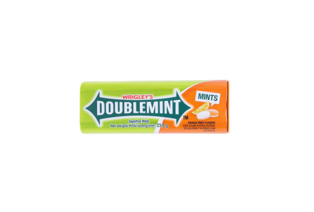 Wrigley's Doublemint Candy Orange mint 23.8g x 10