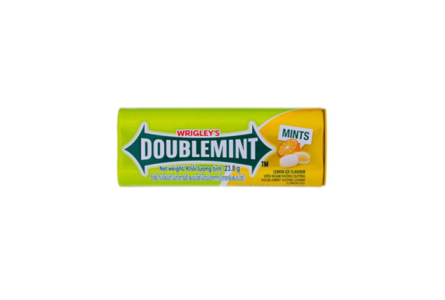 Wrigley's Doublemint Candy Lemon Ice 23.8g x 10