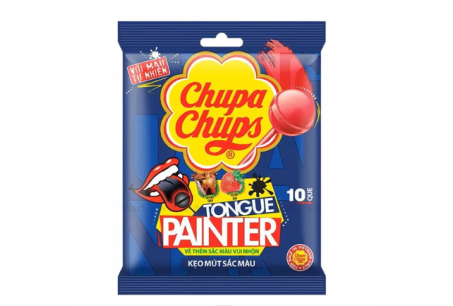 Chupa Chups Lollipops Colors Tongue Painter 93g x 70