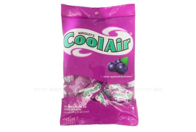 Wrigley's Cool Air Blackberry Gum 145g x 24