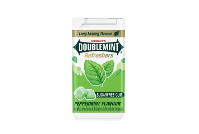 Wrigley's Doublemint Sugar Free Gum Peppermint Flavor 40g x 36