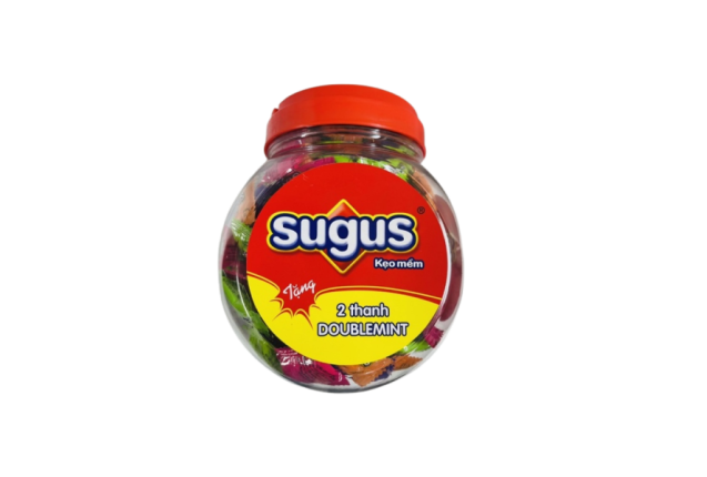 Sugus Mixed Fruit Flavored Chews (Orange, Blackcurrant, Raspberry) 480g x 24