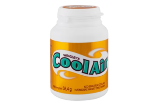 Wrigley's Cool Air Lemon Gum 58.4g x 30