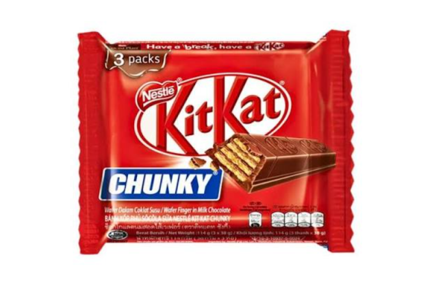 KitKat Chocolate Chunky Cocoa 114g x 36