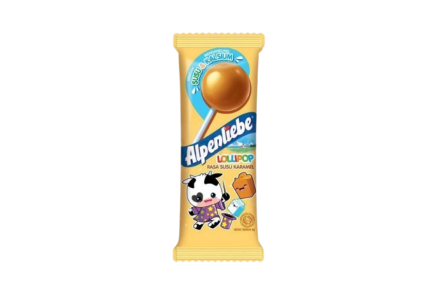 Alpenliebe Lollipop Caramel 360g x 20