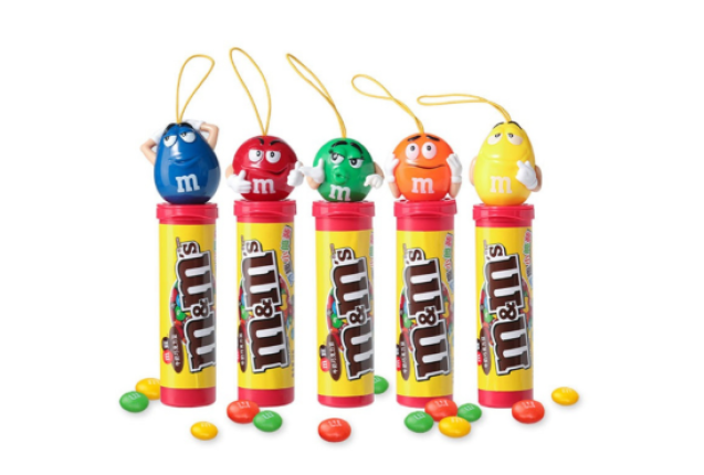 M&M Chocolate Candy Tube 28g x 10