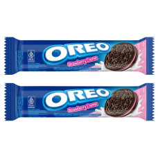 Oreo Biscuit Strawberry Cream 105g x 24