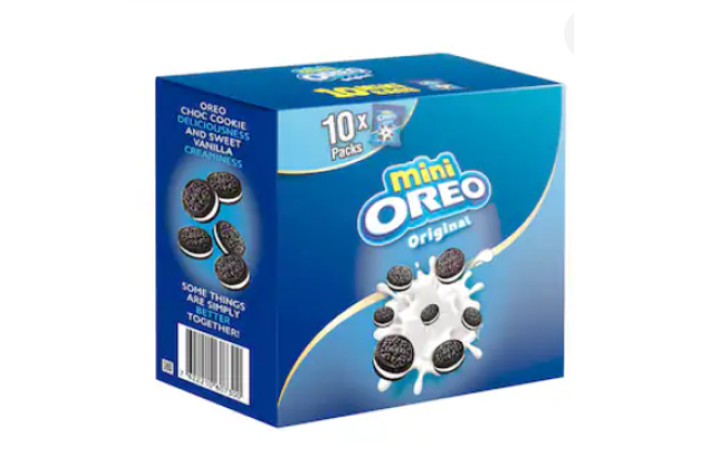 Oreo Cookies Mini Vanilla 204g x 6
