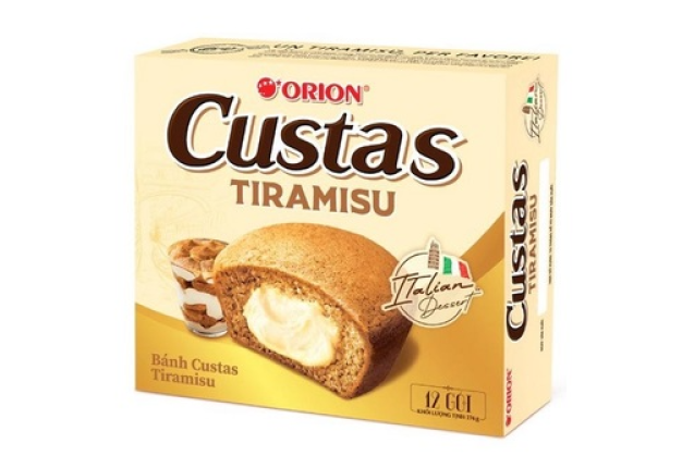 Orion Custas Tiramisu 23g x 8