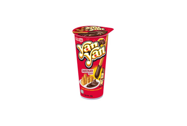 Meiji Yan Yan Chocolate Biscuits Snack 50g x 80